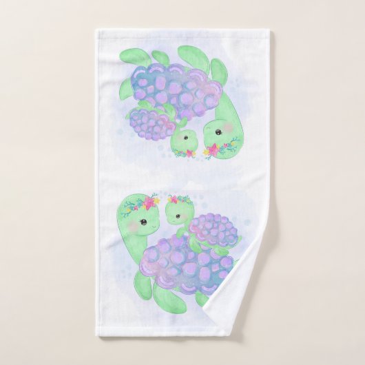 Meeresschildkröten Badhandtuch Set (Handtuch)