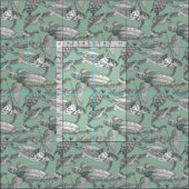 Meeresschildkröten Balsameier Stoff (Kachel)