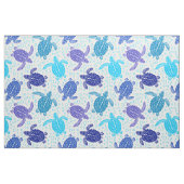 Meeresschildkröten blau stoff (Fat Quarter (45,7 x 55,9 cm))