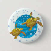 Meeresschildkröten Button (Vorderseite)