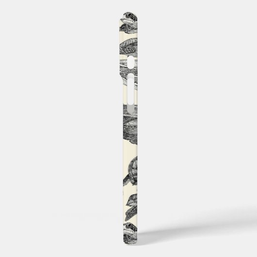 Meeresschildkröten Case-Mate iPhone Hülle (Rückseite / Links)