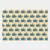 Meeresschildkröten Design Wrapping Paper Sets Geschenkpapier Set (Vorderseite 3)
