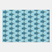 Meeresschildkröten Design Wrapping Paper Sets Geschenkpapier Set (Vorderseite 2)