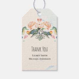 Meeresschildkröten, die Braut und Gräuel als Gesch Geschenkanhänger