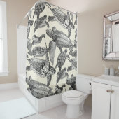 Meeresschildkröten Duschvorhang (Beispiel)