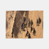 Meeresschildkröten Fleecedecke (Vorderseite (Horizontal))