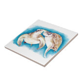 Meeresschildkröten Fliese (Seite)