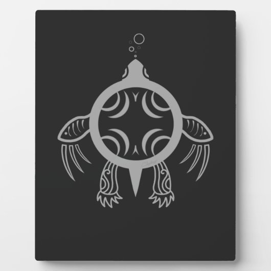 Meeresschildkröten Fotoplatte (Vorderseite)