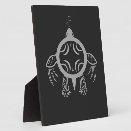 Meeresschildkröten Fotoplatte (Seite)