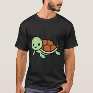 Meeresschildkröten Freunde Retro Mädchen T-Shirt