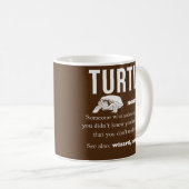 Meeresschildkröten Geschenke für Männer - Frauen - Kaffeetasse (VorderseiteRechts)