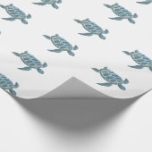 Meeresschildkröten Geschenkpapier (Ecke)