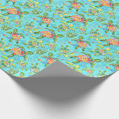 Meeresschildkröten Geschenkpapier (Ecke)