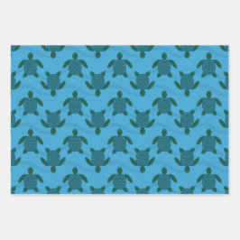 Meeresschildkröten Geschenkpapier Set