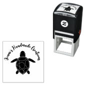 Meeresschildkröten, hergestellt durch selbstkleben permastempel (Beispiel)