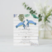 Meeresschildkröten Hochzeitblauer Gelb (Stehend Vorderseite)