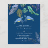 Meeresschildkröten Hochzeitblauer Gelb (Vorderseite)