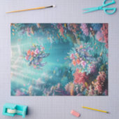 Meeresschildkröten im schönen Landschaftlichen Oze Seidenpapier (Basteln)