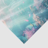 Meeresschildkröten im schönen Landschaftlichen Oze Seidenpapier (Detail)