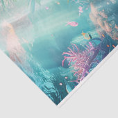 Meeresschildkröten im schönen Landschaftlichen Oze Seidenpapier (Ausschnitt)