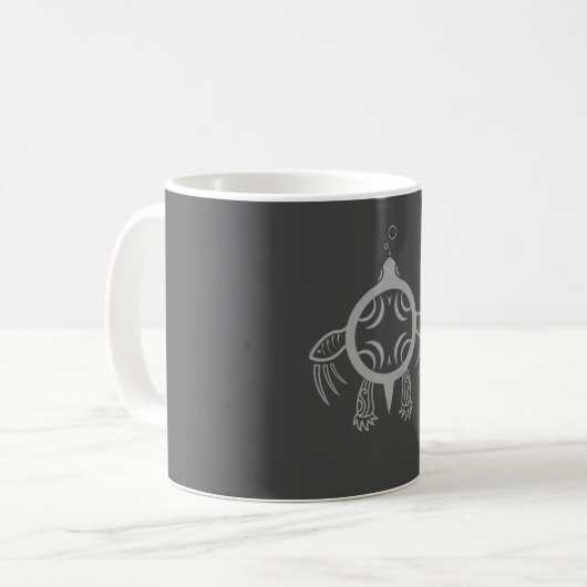 Meeresschildkröten Kaffeetasse (Vorderseite Links)