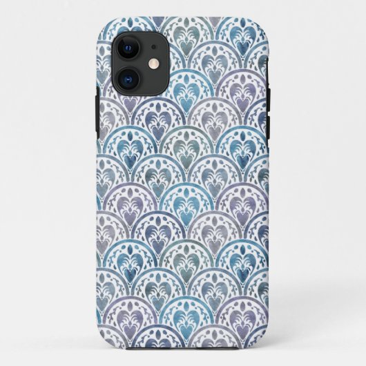Meeresschildkröten-Kamm-Muster Case-Mate iPhone Hülle (Rückseite)