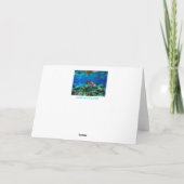 Meeresschildkröten Karte (Rückseite)