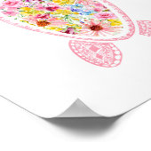 Meeresschildkröten-Kinderzimmer-Poster Poster (Ecke)