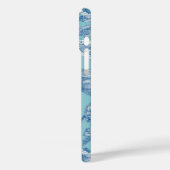 Meeresschildkröten Kobalthimmel Case-Mate iPhone Hülle (Rückseite / Links)