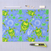 Meeresschildkröten-Korallenriff-Symbol Seidenpapier (Handwerk)