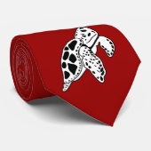Meeresschildkröten-Krawatte Krawatte (Gerollt)
