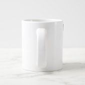 Meeresschildkröten-Kunst Jumbo-Tasse (Rückseite)