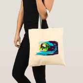 Meeresschildkröten-Kunst Tragetasche (Vorderseite (Produkt))