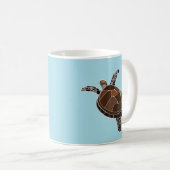 Meeresschildkröten Küstenleben Kaffeetasse (VorderseiteRechts)