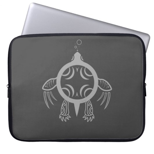 Meeresschildkröten Laptopschutzhülle (Vorderseite)