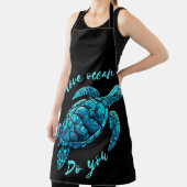 Meeresschildkröten-Liebe Schürze (InSitu)