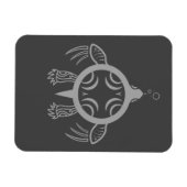 Meeresschildkröten Magnet (Horizontal)