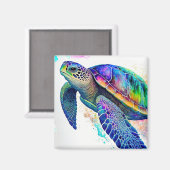 Meeresschildkröten Meer Meeresleben Strand Natur Magnet (Vorderseite/Rückseite)