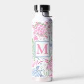 Meeresschildkröten-Monogramm Trinkflasche (Links)