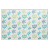 Meeresschildkröten-Muster Stoff (Fat Quarter (45,7 x 55,9 cm))