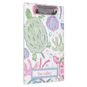 Meeresschildkröten Name des Meeres Klemmbrett (Rechts)