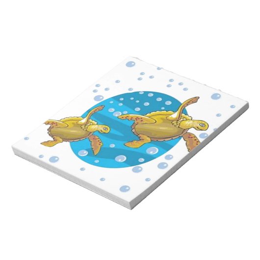 Meeresschildkröten Notizblock (Rotiert)