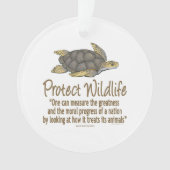 Meeresschildkröten Ornament (Vorderseite)