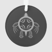Meeresschildkröten Ornament (Rückseite)
