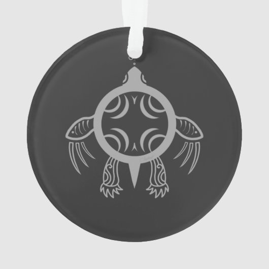 Meeresschildkröten Ornament (Rückseite)