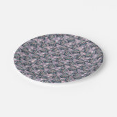 Meeresschildkröten-Ozeanmuster Pappteller (Schrägansicht)