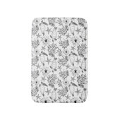 Meeresschildkröten-Pflanze ohne Meerwasser Badematte (Vorderseite Vertikal)