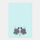 Meeresschildkröten Posten-it® Anmerkungen Post-it Klebezettel (Vorderseite)