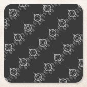 Meeresschildkröten Rechteckiger Pappuntersetzer (Vorderseite)