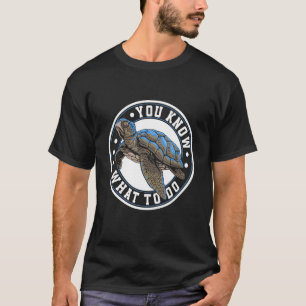Meeresschildkröten-Schildkröte 35 T-Shirt